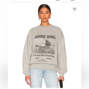 NWT Anine Bing Kenny Motel Sweatshirt